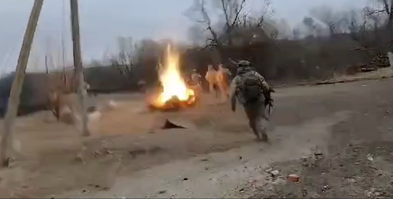 Footage from the GoPro of a DEAD AMERICAN who participated in the attack on Russia's Belgorod region