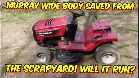 Murray Wide Body Saved From the Scrap Yard! Will it Run? Mabel Grace's New Ride?!
