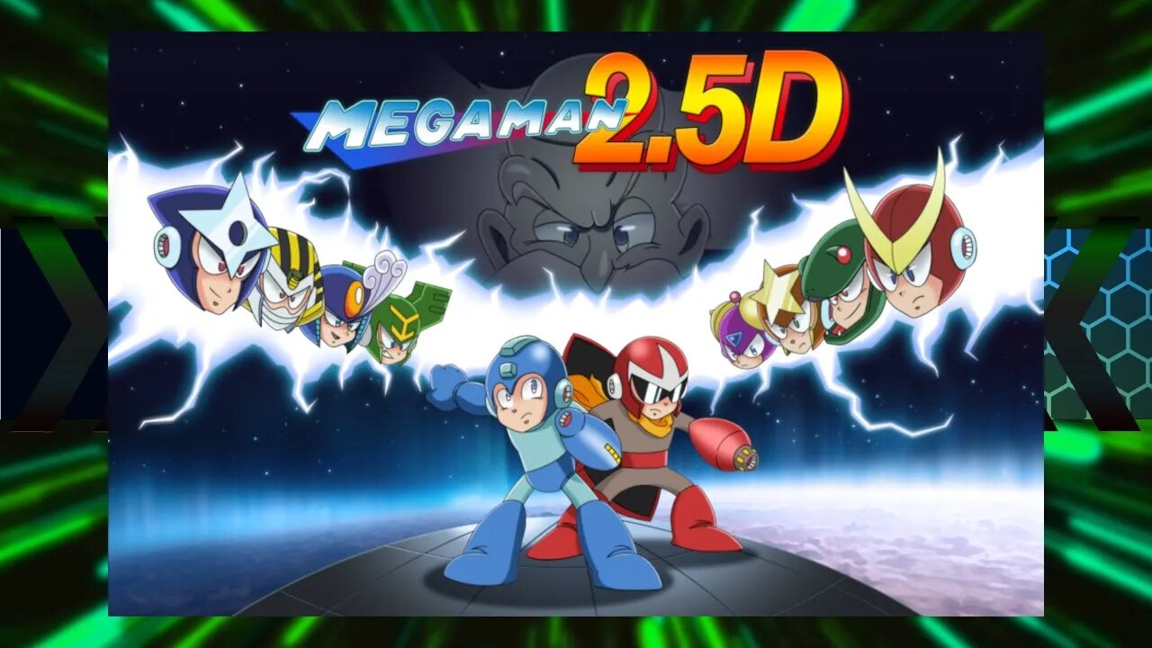 Megaman 2.5D playthrough | Awesome Fan made game