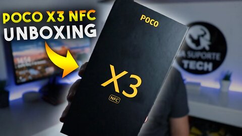 Poco X3 NFC - SMARTPHONE BARATO e com TELA de 120Hz - Unboxing e detalhes