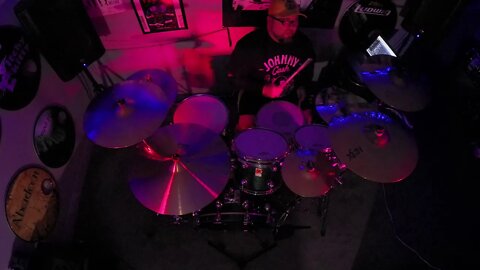 Big Log, Robert Plant, Drum Cover