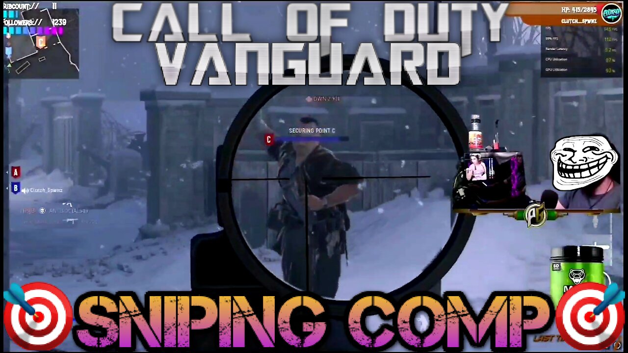 🎯Vanguard 3 line Snipes🎯