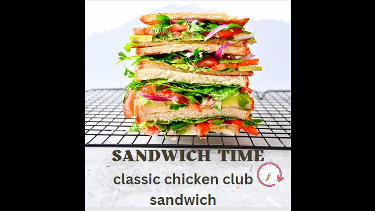 CLASSIC CHICKEN CLUB SANDWICH|EASY HOME 👍MADE CLUB SANDWICH RECIPE|@tastybitesbyzakia,