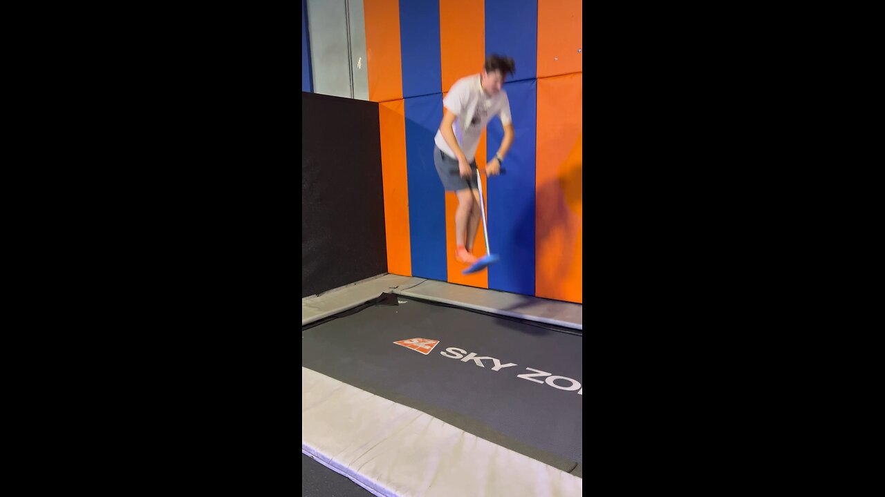 Crazy Trampoline Scooter Tricks