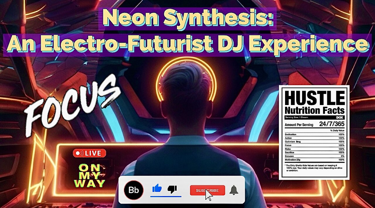 Neon Synthesis: An Electro-Futurist DJ Experience