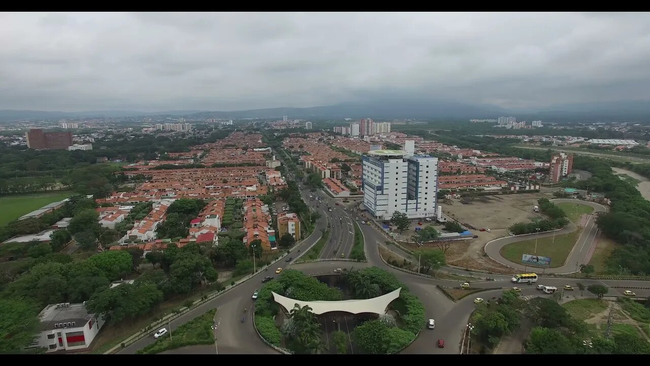 Aerial Footage Of City