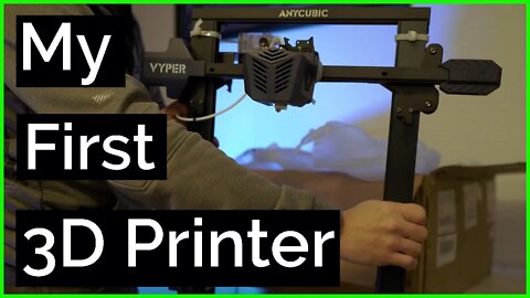 Noob Gets His First 3D Printer