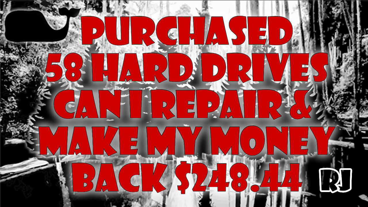 Purchased 58 Hard Drives Can I repair them then make my money back $248.44 in the hole