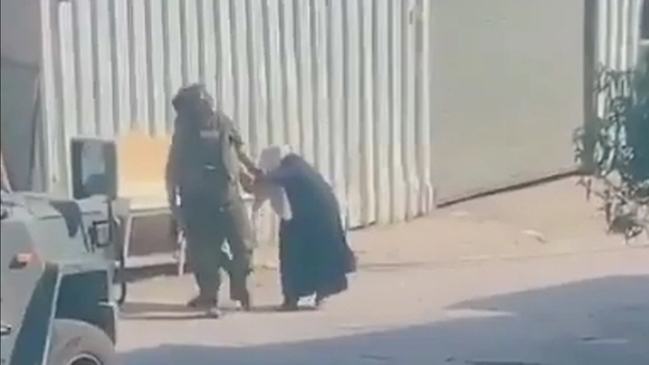 WATCH IGF shamelessly Arrest an Old Lady That Cannot Walk