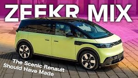 2025 Zeekr MIX electric people mover unwrapped