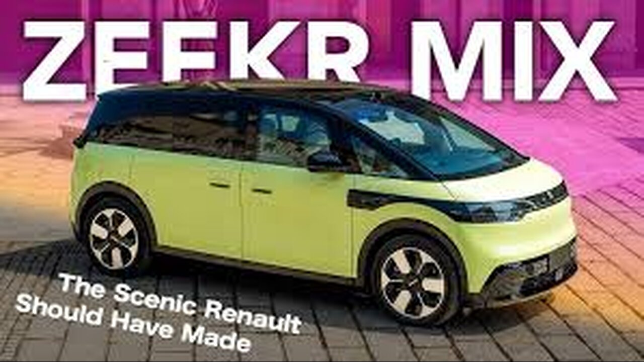2025 Zeekr MIX electric people mover unwrapped