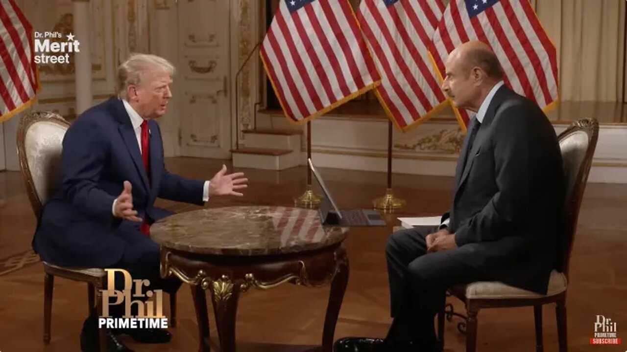 Donald Trump Interview with Dr. Phil - Watch PARTY! 08.27.2024, 8PM ET