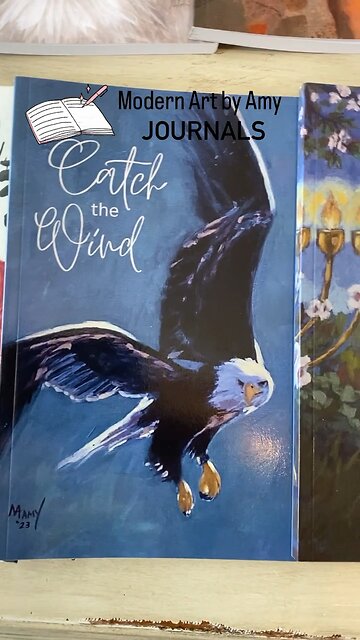 Journal, A Place to Record Your Journey With Him, Walk With Jesus, Paintings on Book Covers Art