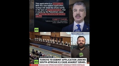 Türkiye is to officially join the South African genocide case against Israel