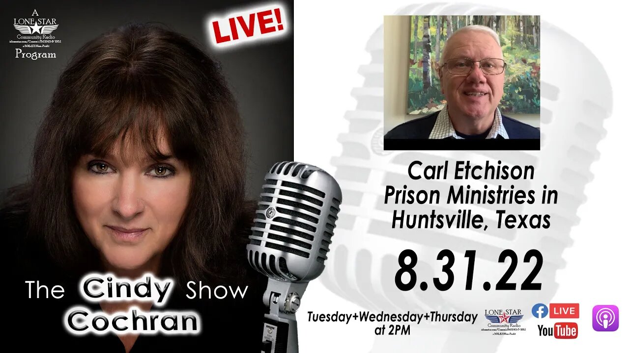 8.31.22 - Carl Etchison, Send Carl to Prison - The Cindy Cochran Show
