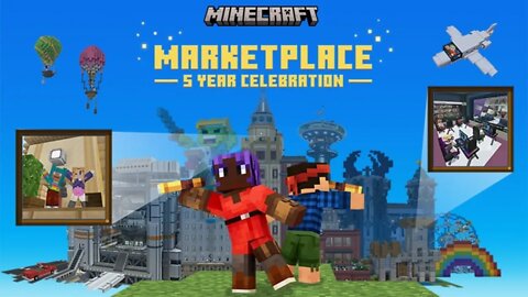 Minecraft Marketplace 5 Year Celebration