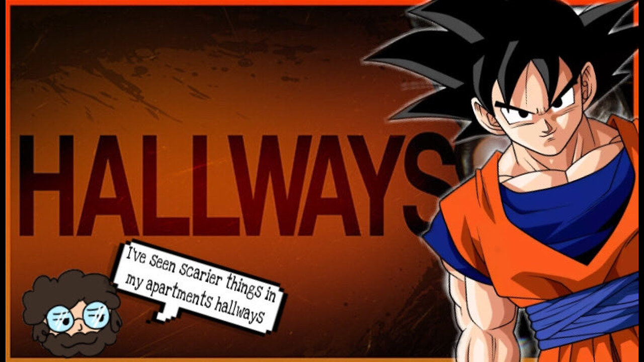 FNAF Style Horror Game BUT Goku is the Monster, Hallways