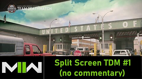 Modern Warfare 2 Split Screen TDM #1 (no commentary)