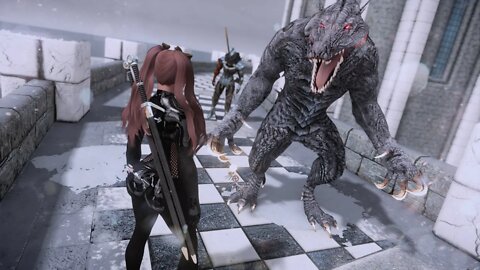 Skyrim Beasts of Oblivion - Daedroth SSE Port