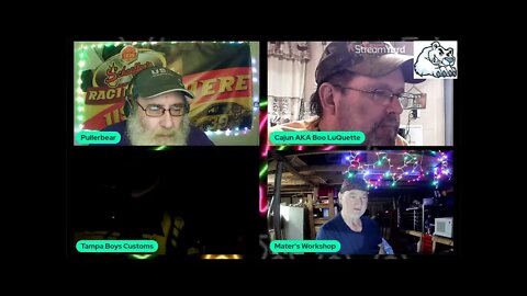 2nd Annual Pullerbear Ed's Garage New Years Eve Live stream Party.