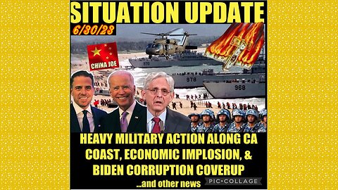 SITUATION UPDATE 6/30/23 - Supreme Ct Affirmative Action Decision, West Coast Major Military Action