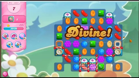 Candy Crush Level 3927 Talkthrough, 15 Moves 0 Boosters