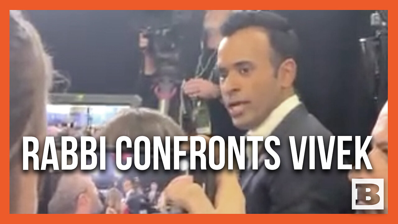 Rabbi Confronts Vivek Ramaswamy in Spin Room over Israel