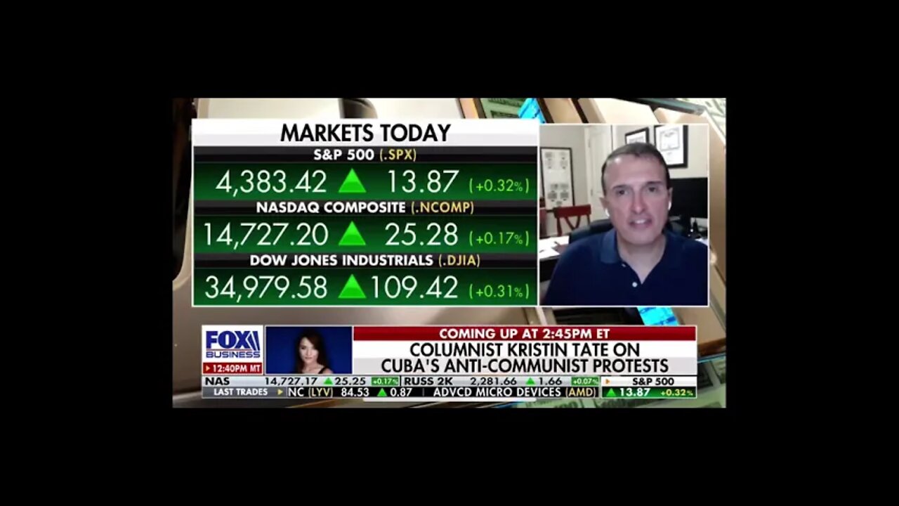 Jim Bianco joins Fox Business to discuss Stocks vs Bonds and Cryptocurrencies with Charles Payne