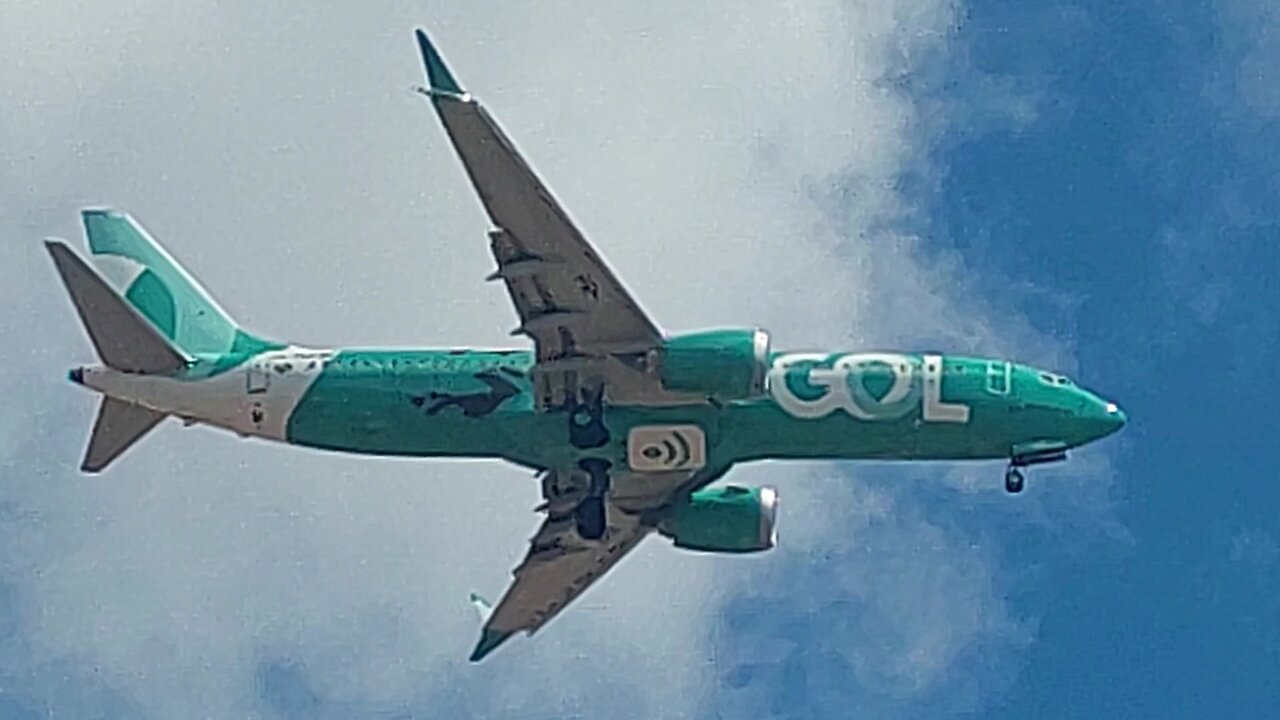 Boeing 737 MAX 8 PR-XMR vindo de São Paulo(Congonhas) para Fortaleza