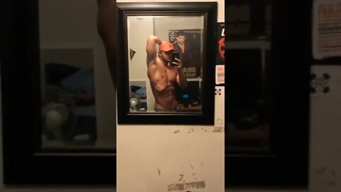 A few weeks out of a bodybuilding competition