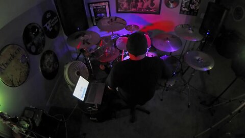 Rapture, Blondie Drum Cover By Dan Sharp