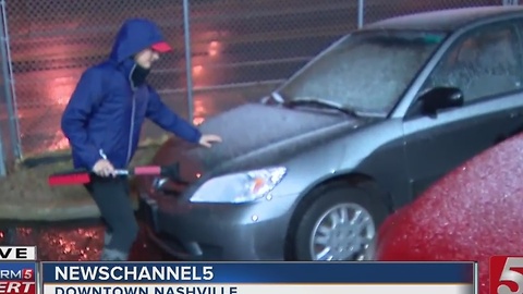 Freezing Rain, Wintry Mix Cause Icy Conditions