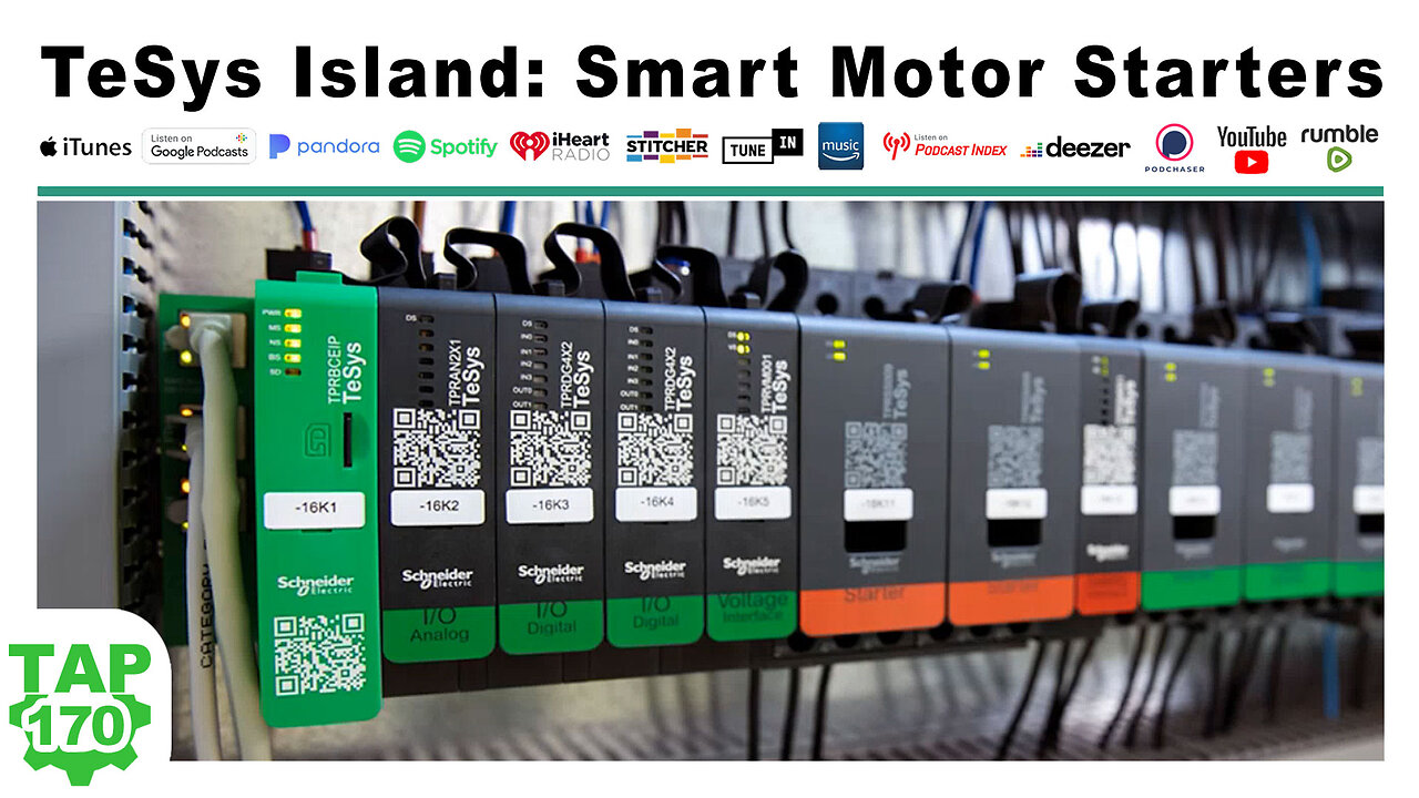 TeSys Island: Smart Motor Starters from Schneider Electric