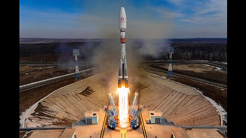 lanzamiento de Soyuz-2.1b con un satélite militar ruso🇷🇺 a bordo desde el cosmódromo de Plesetsk.