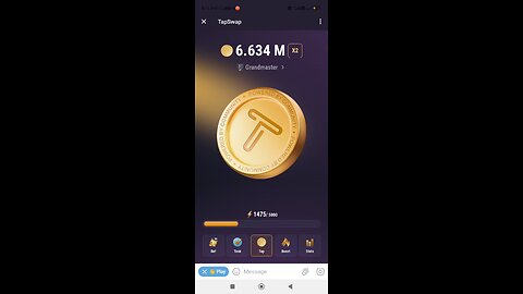New Airdrop Tapcoin Join Fast