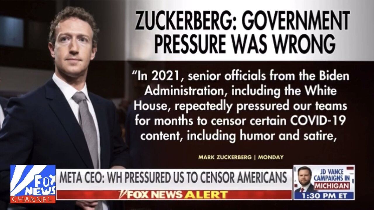 Andy McCarthy on Zuckerberg letter: The ‘deceit’ is ‘Astonishing’ (August 27, 2024)