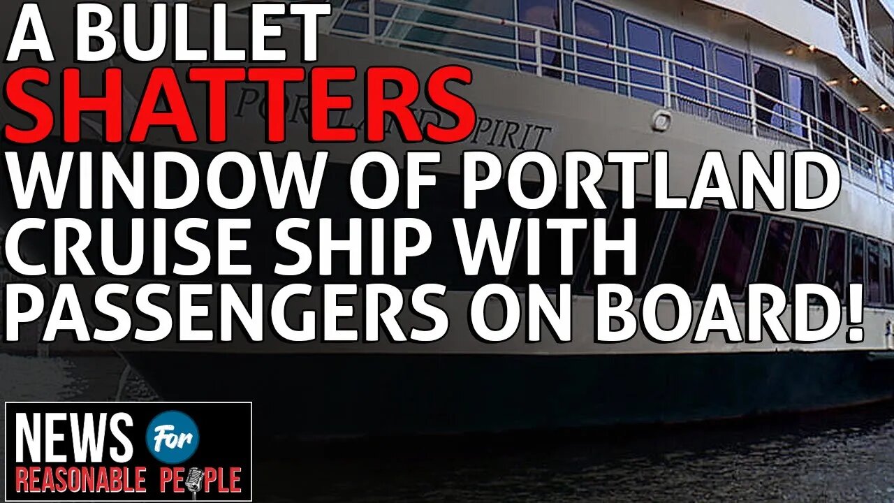 Bullet crashes through Portland Dinner Cruise Ship while on trip