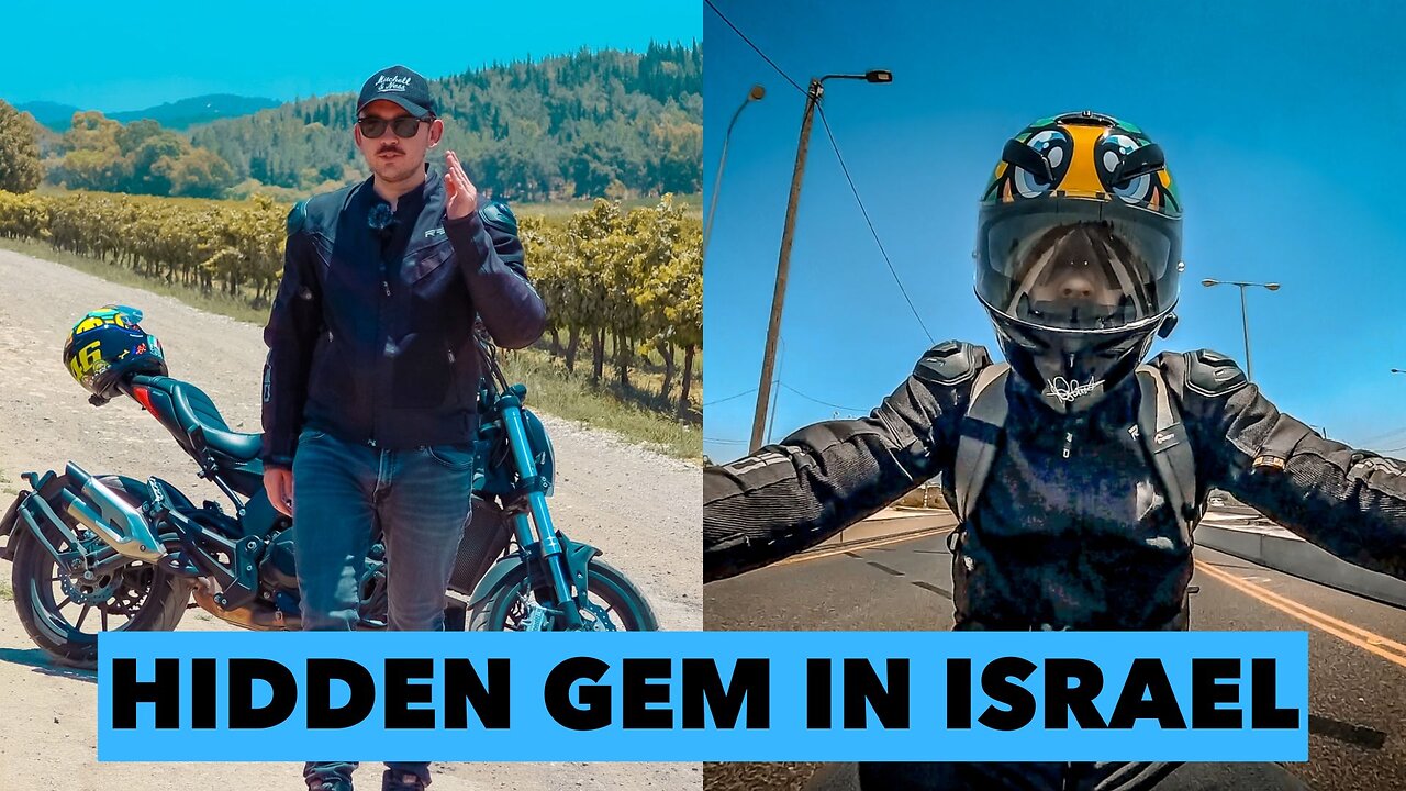 Holy Ride: What Secrets Lie Within Latrun Castle? | Motorcycle in Israel 🏍️🇮🇱