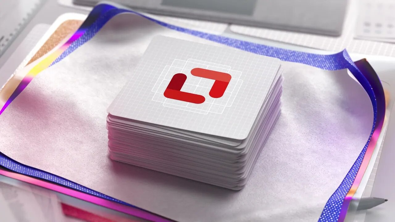 Design iterations of the new Office icon