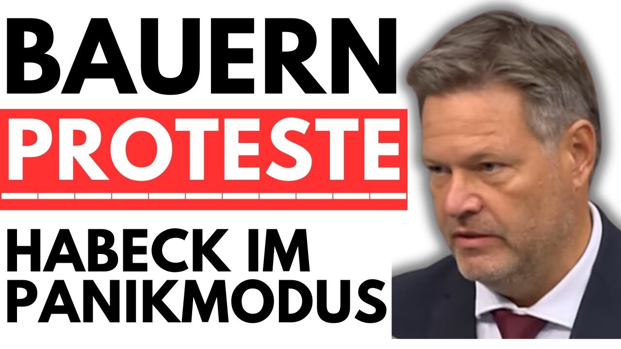 NEUE BAUERN PROTESTE in BERLIN - SCHOLZ & HABECK im PANIKMODUS💥@Politik Perspektiven🙈