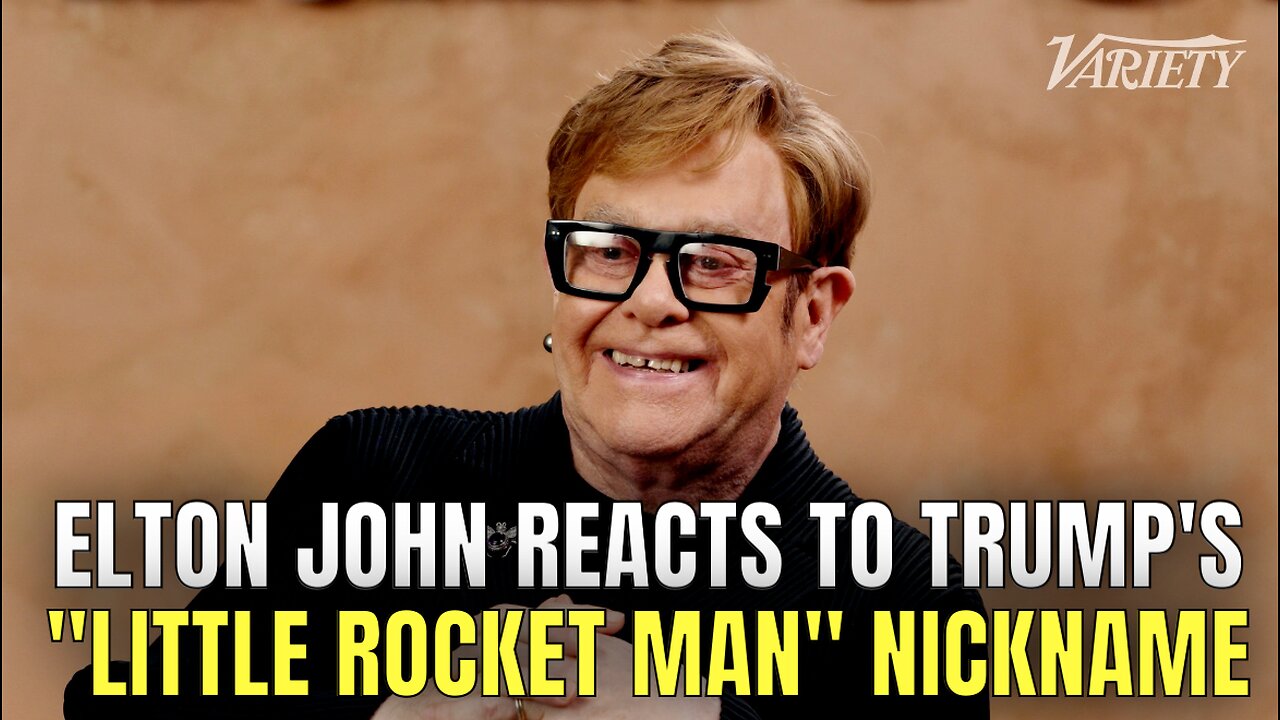 Elton John just revealed his REACTION to Trump calling Kim Jong Un “Little Rocket Man” 😂