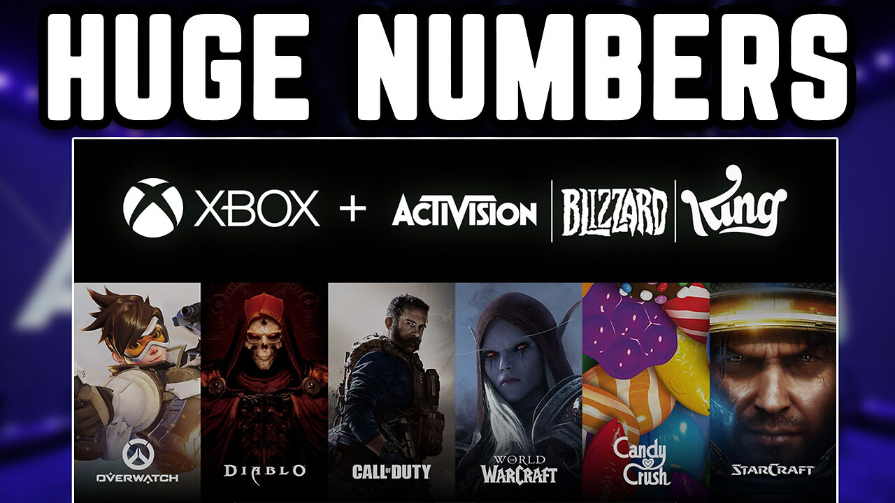 Xbox will have CRAZY Numbers With the Activision Blizzard Acquisition