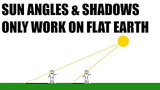 Sun Shadows Only Possible on Flat Earth, Not Globe