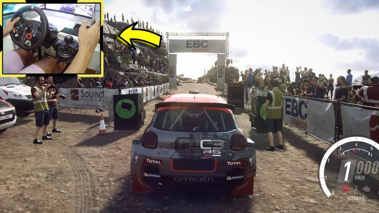 CITROEN C3 R5 LAS JUNTAS - DiRT Rally 2.0 Logitech g29