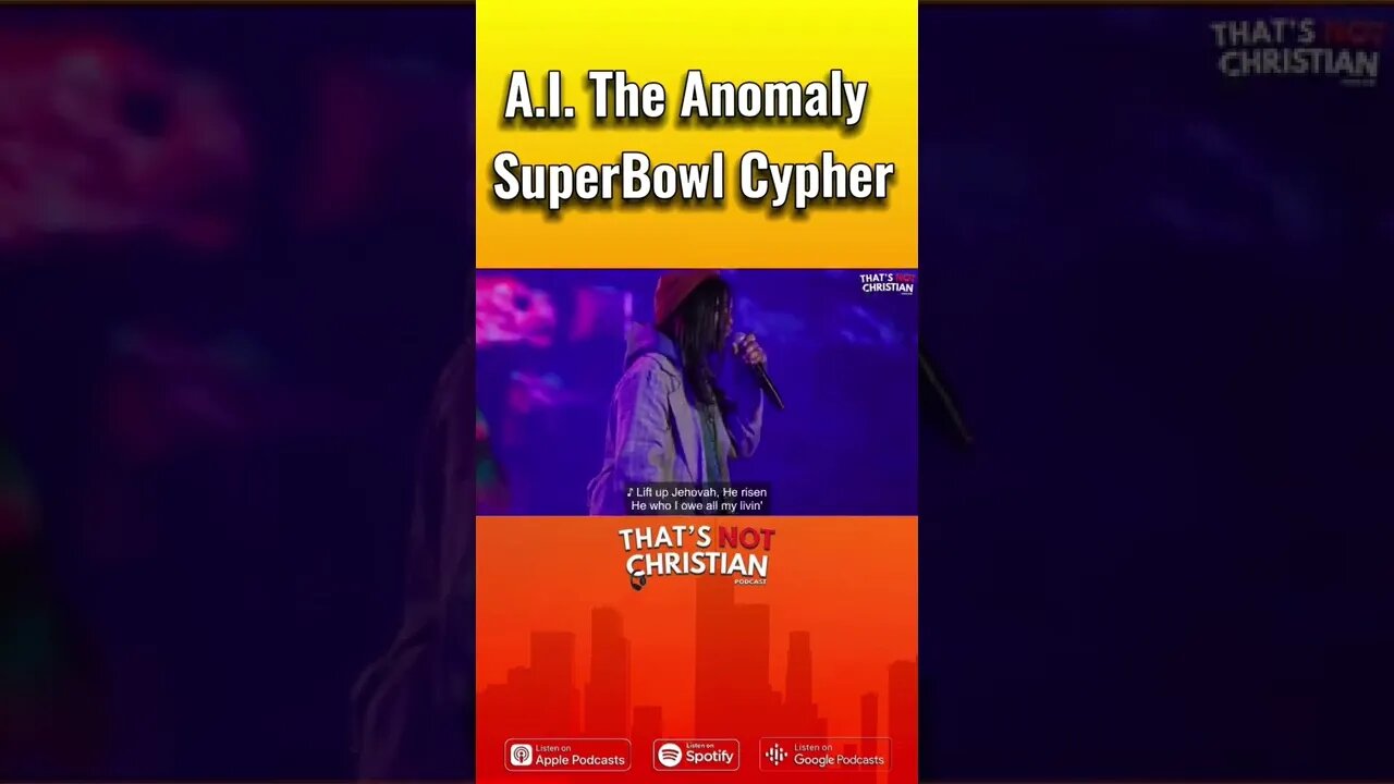 @A.I. The Anomaly Super Bowl Cypher