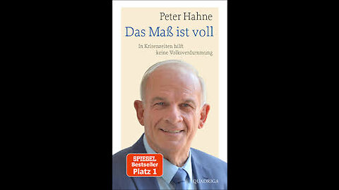 Peter Hahne, Topjournalist!