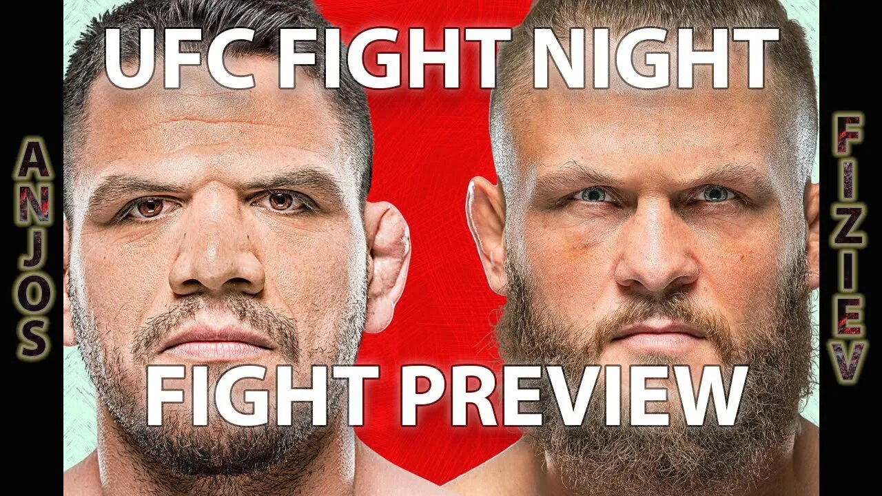 UFC FN - Dos Anjos vs Fiziev Fight Preview