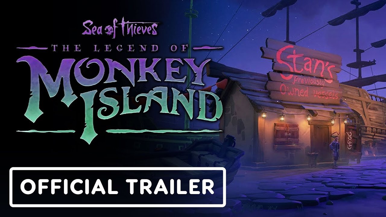 Sea of Thieves: The Legend of Monkey Island - Official 'Melee Island Tour' Trailer