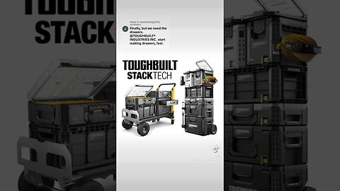 NEW TOUGHBUILT STACKTECH Coming Soon! 😮😍🔥