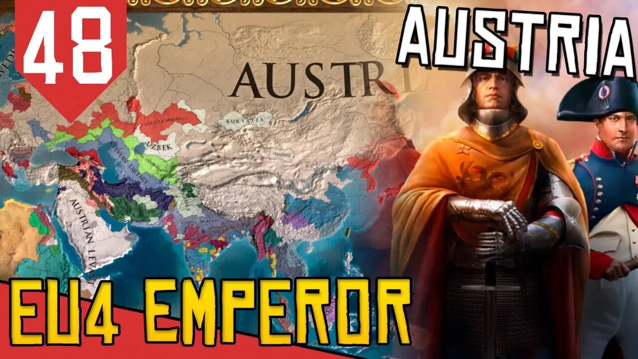 MINHA RUSSIA - EU4 Austria #48 [Série Gameplay Português PT-BR]